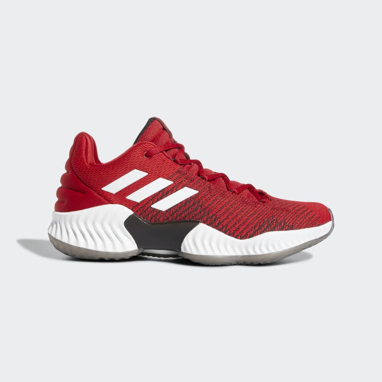 Adidas Pro Bounce 2018 Low Férfi Kosárlabda Cipő - Piros [D50186]